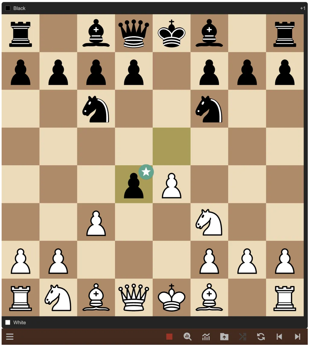 Now what is White's response?